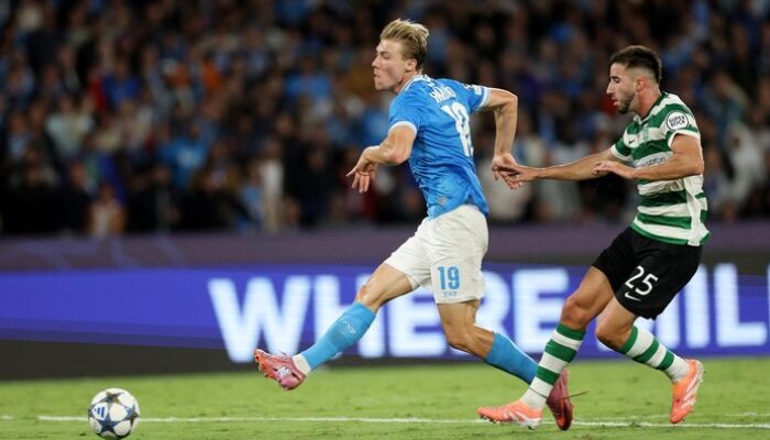 “Who Won? Hojlund’s Two Goals Make Napoli Triumph Over Sporting CP”