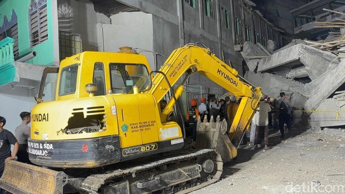 Darurat Runtuh: Alat Berat Dipersiapkan, Keluarga Setuju Menyelamatkan Ponpes Al Khoziny