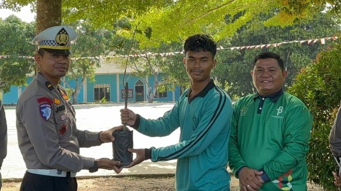 Polantas Rohul Gencar Edukasi Generasi Muda Tentang Alam dan Lalu Lintas