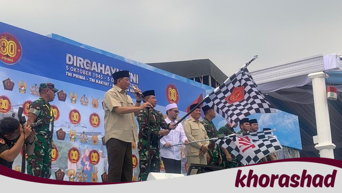 Panglima Pimpin Kirab Rakyat di Monas, TNI Siap Perjuangkan Keutuhan Negara di HUT ke-80!