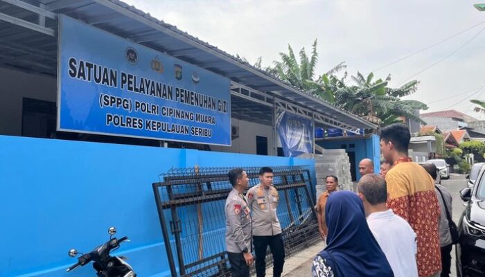 Dari Cipinang ke Anak, Kapolres Kepulauan Seribu Cek SPPG, Jamin Gizi yang Berkualitas!