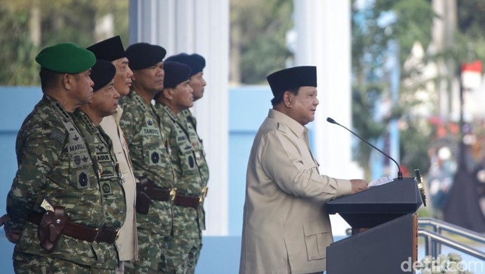 4 Pesan Penting Prabowo Saat Hadiri HUT TNI: Kepemimpinan hingga Reformasi Organisasi