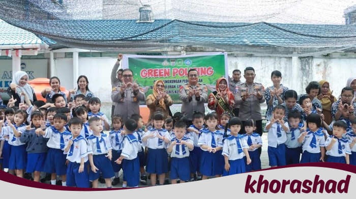 Masa Depan Hijau Dimulai dari Sekarang: Polres Meranti Melibatkan Anak TK dalam Tanam Pohon untuk Edukasi Lingkungan Sejak Dini