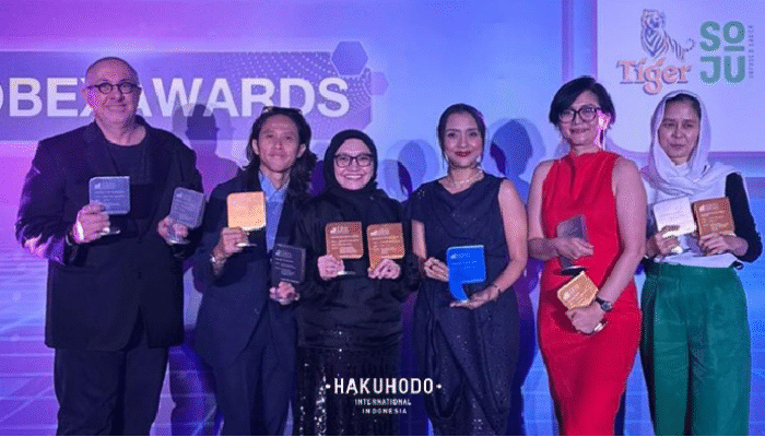 Hakuhodo International Indonesia Genggam MOB-EX Awards 2025, Puncak Sinergi dengan Klien
