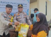 Polres Kuansing Tembus Pasar Murah, Warga Cerenti Senang-Senang!