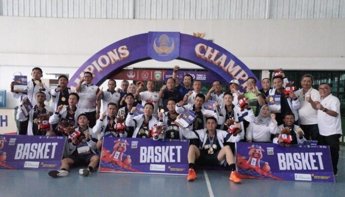 Dari Imipas ke Kemenangan, Tim Basket Jadi Bintang di PORNAS KORPRI 2025