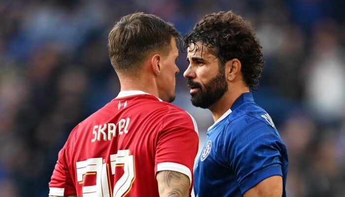 Duh, Diego Costa Ribut dengan Martin Skrtel di Laga Amal: Ketika Rivalitas Melebihi Semua Batas