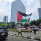 Ribuan Massa Demo Kedubes AS, Bendera Palestina Bergolak di Tengah Kebakaran Emosi