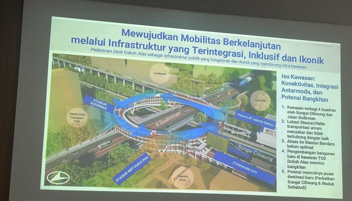 Warga Dukung Rencana Jembatan ‘Donat’ yang Hubungkan MRT-LRT-KRL di Dukuh Atas
