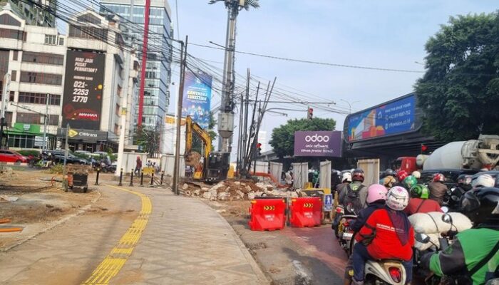 Proyek di Jl Fatmawati Bukan Galian, Ternyata Pembangunan Speed Table