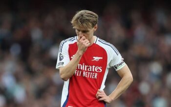 Odegaard Absen Sampai Pertengahan November? Dampak Cedera Lutut pada Perjalanan Arsenal
