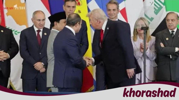 Trump di Depan Pemimpin Dunia KTT Gaza: Prabowo Sosok Luar Biasa dari Indonesia - Update 2