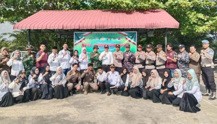 [Musim Hujan Ekstrem, Polres Rohil Bersiap Antisipasi Banjir dengan Apel Serentak]