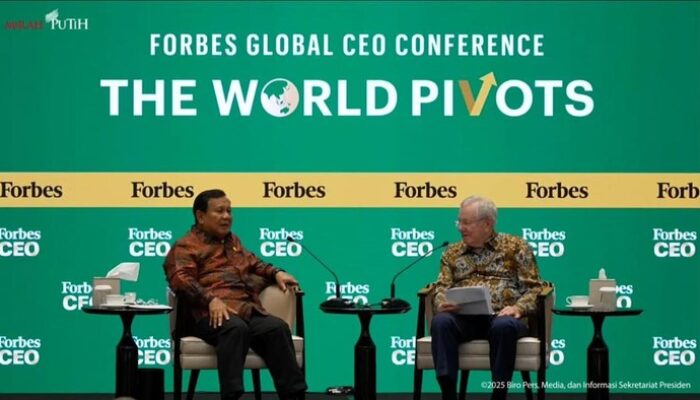Kepemimpinan Prabowo Dipuji Bos Forbes: Tegas, Visioner, dan Berdampak Global