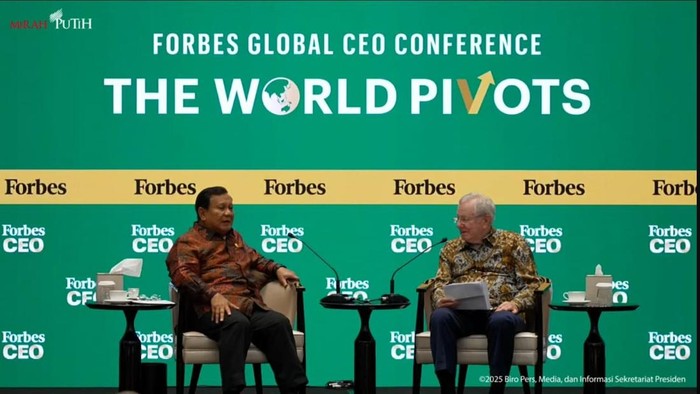 Kepemimpinan Prabowo Dipuji Bos Forbes: Tegas, Visioner, dan Berdampak Global