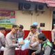 Polisi Tangerang Berikan Sembako kepada Ojol dan Masyarakat Slum, Gelar Baksos di Tengah Masyarakat