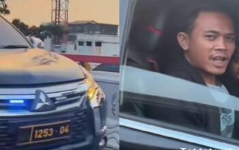 Sopir Pajero Pakai Strobo-Pelat Dinas Palsu di Bandung, Ternyata Warga Tasik!