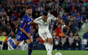 [Getafe Vs Real Madrid: Los Blancos Bungkam 9 Pemain 1-0, Permainan yang Membuat Ngeri!]