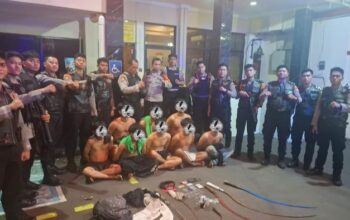 8 Pelaku Tawuran dengan Narkoba hingga Molotov Disita di Jakpus, Polisi Berhasil Bekuk!