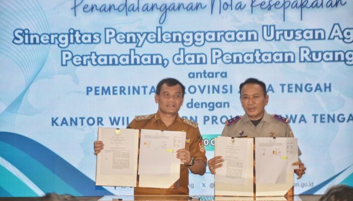 **Perlindungan Lahan Pangan Jateng Terancam, Pemprov dan BPN Siapkan 240 Sertifikasi LP2B**