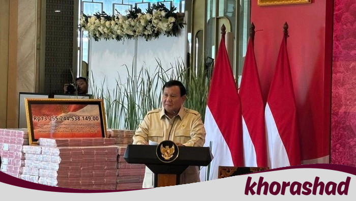 Prabowo Beri Pesan di Depan 'Gunungan' Rp 13 T Sitaan Kejaksaan, Apa yang Terjadi?