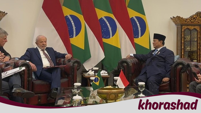 Dalam Acara HUT Brasil, Prabowo Bicara Perjanjian Dagang di Depan Lula