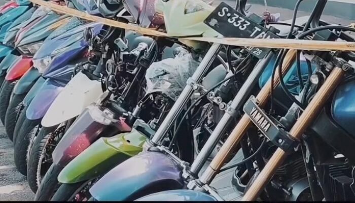 Polisi Razia Balap Liar di Cileungsi Bogor, Sita 16 Motor dalam Operasi Tepat Sasaran