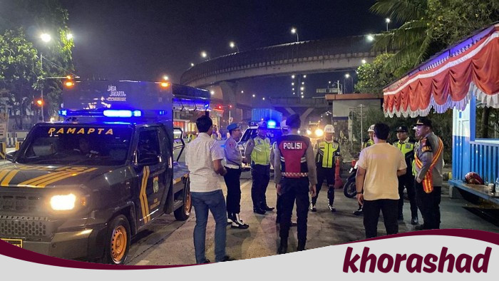 Polres Tanjung Priok Sisir Jalanan, Cegah Kriminalitas di Terminal