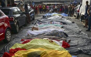 40 Mayat Ditemukan Setelah Operasi Penangkapan Geng Narkoba Brasil