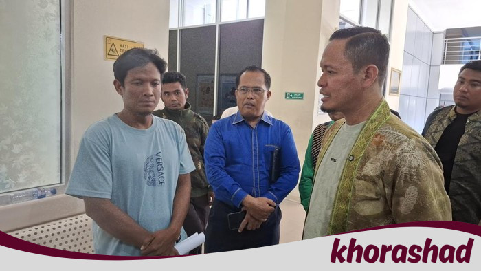 Wali Kota Pekanbaru Jenguk Bocah Korban Serangan Gajah, Minta Kebijakan Khusus Hutan