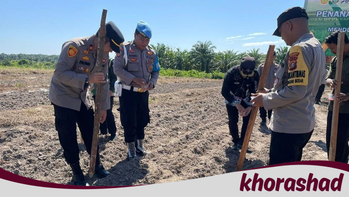 Dukung Ketahanan Pangan, Polres Dumai Luncurkan Program Tanam Jagung Perdana di Kuartal IV!