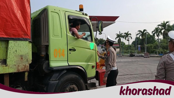 Truk Tambang Terpaksa Putar Balik, Polisi Serang Tegakkan Aturan Operasi!