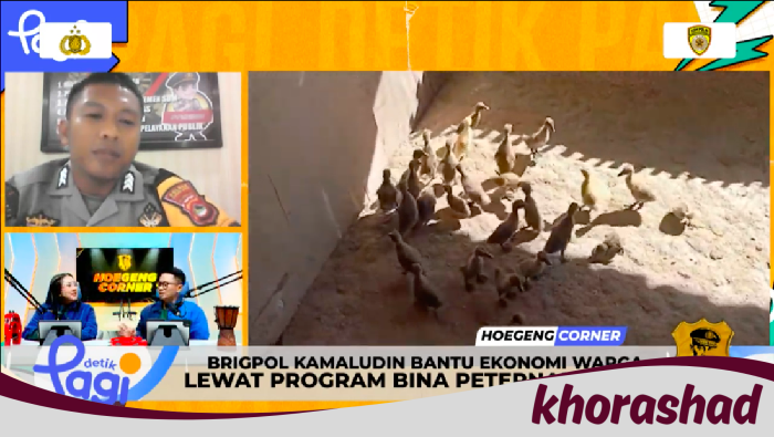 Asa Brigpol Kamaludin Lahirkan Ekonomi Desa dengan Bantu Peternak-Petani NTB