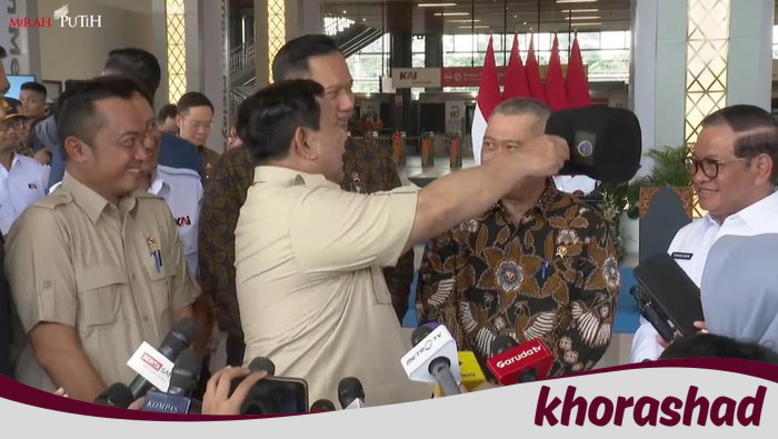 Prabowo Canda Soal Botak Usai 1 Tahun Kerja, Menhub dan Mensesneg Reaksi Apa?