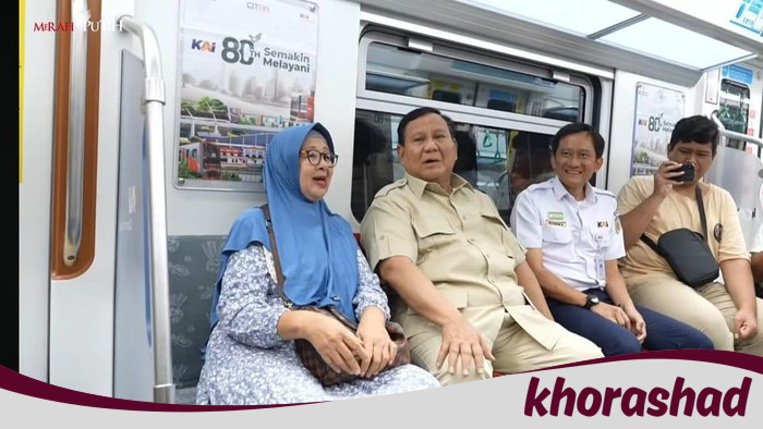 Kesan Prabowo Naik KRL Manggarai-Tanah Abang - Update 2