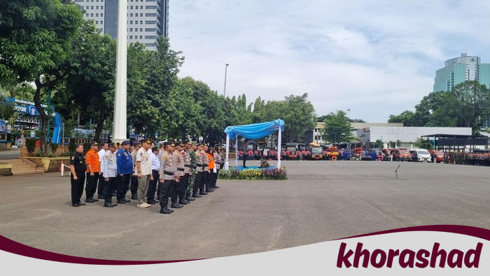 Ratusan Personel Kapolda Metro Siap Tangani Bencana