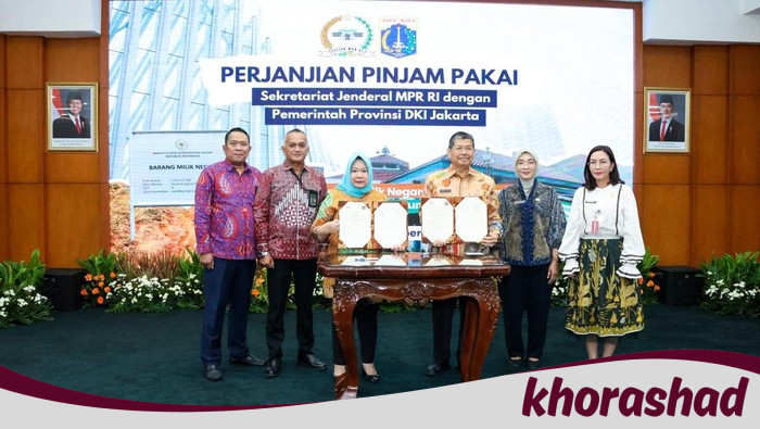 Pemprov DKI & MPR Gandeng Tangan dalam Perjanjian Barang Milik Negara