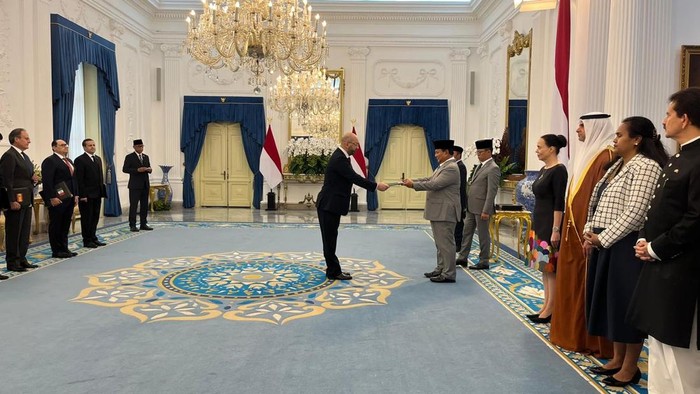 12 Dubes Negara Sahabat, Termasuk Jerman dan Yaman, Serahkan Mandat kepada Prabowo