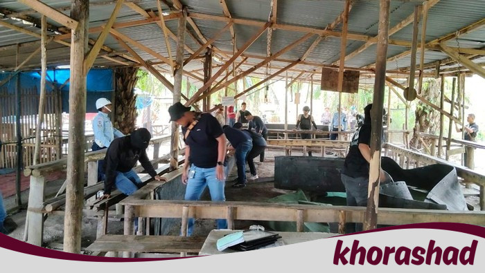 Polisi-TNI Gerebek Judi Sabung Ayam 'Bup