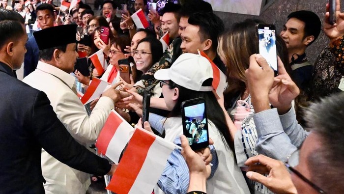 Momen Diaspora RI di Australia Sambut Kedatangan Prabowo - Update 2
