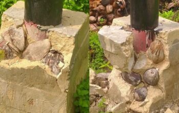 Viral! Tiang Listrik Sambas Retak, Ditemukan Isi Mengejutkan dalam Pondasinya