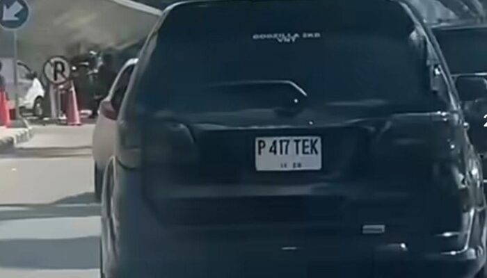 Polisi Tangkap Mobil Fortuner di Medan dengan Nopol Palsu ‘P 417 TEK’