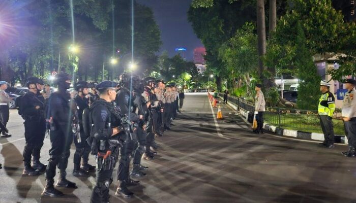 Ribuan Polisi Polda Metro Sisir Ibu Kota demi Jakarta Aman dari Tawuran!