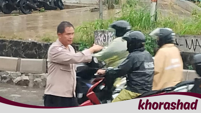 Banjir Tak Terduga Hantam Jalan Aria Putra Ciputat Setelah Hujan Lebat