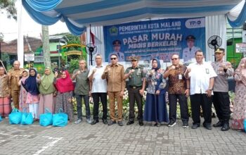 Warga Malang Dimanjakan dengan Pasar Murah Mbois Berkelas Jelang Nataru