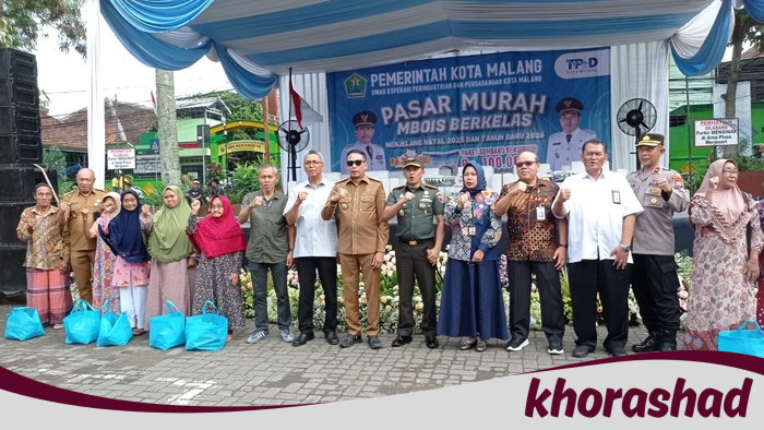 Warga Malang Dimanjakan dengan Pasar Murah Mbois Berkelas Jelang Nataru