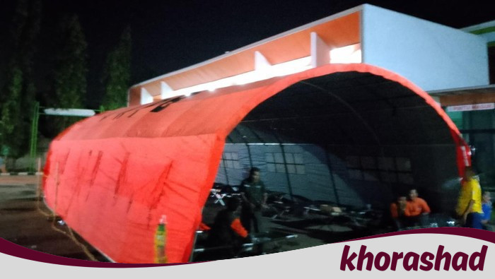 Nyawa Melayang, Tenda Darurat RS Pamanukan Subang Jadi Harapan Pasien