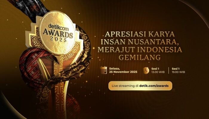 Digelar 25 November, Jangan Lewatkan detikcom Awards 2025! – Update 2