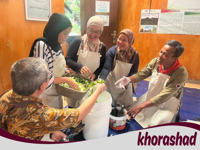 **Seru! Ratusan Peserta Buat Pupuk Bokashi dan Tanam Polybag di KBA Cidadap, Dukung Konservasi Lingkungan**