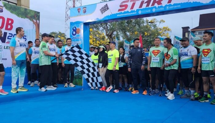 Kapolda Riau Flag Off Brimob Run 2025: Menyelamatkan Bumi dengan Setiap Langkah!